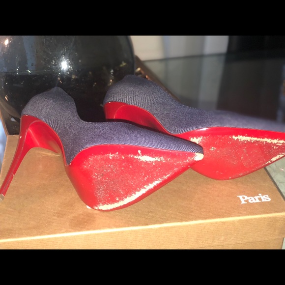 Christian Louboutin Denim pumps - Picture 3 of 4